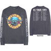 Long Sleeves - Guns N Roses - Hollywood Tour - Grey