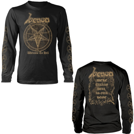 Long Sleeves - Venom - Welcome To Hell Gold