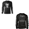 Long Sleeves - Venom - Black Metal White