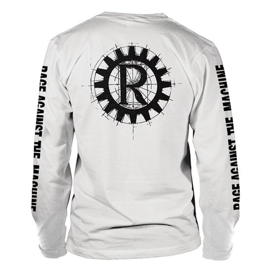 Long Sleeves - Rage Against The Machine - Nuns And Guns - White - Back