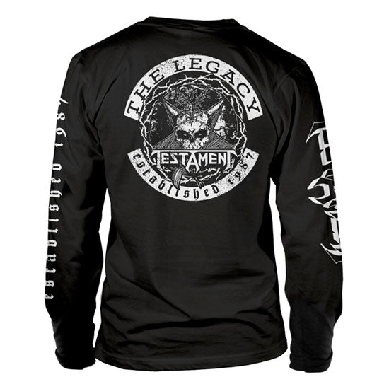 Long Sleeves - Testament - The Legacy - Back