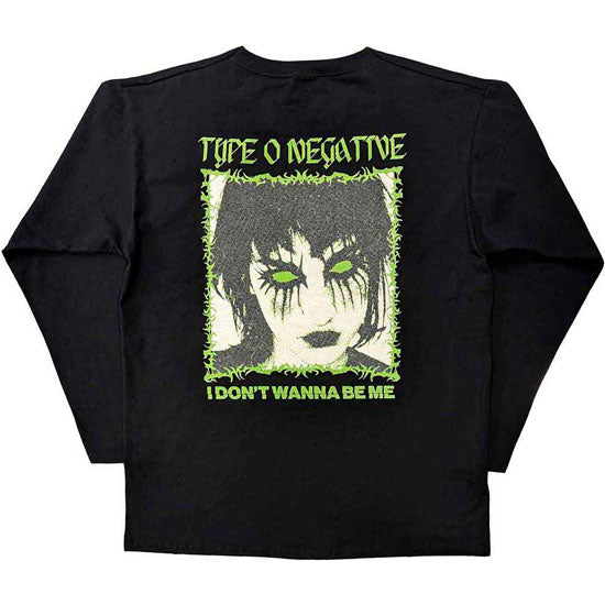Long Sleeves - Type O Negative - I Don't Wanna Be Me - Back