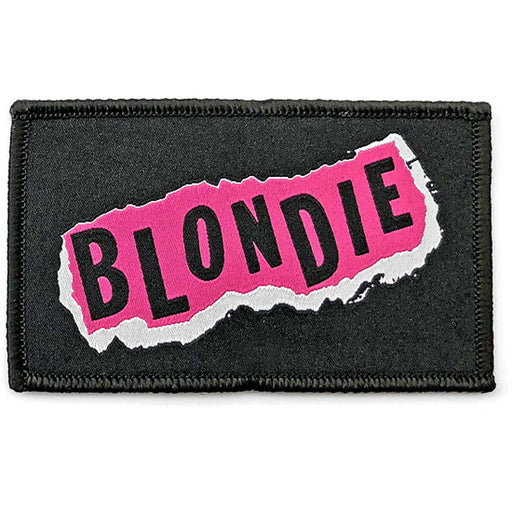 Patch - Blondie - Punk Logo