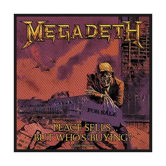 Patch - Megadeth - Peace Sells... But Who's Buying?