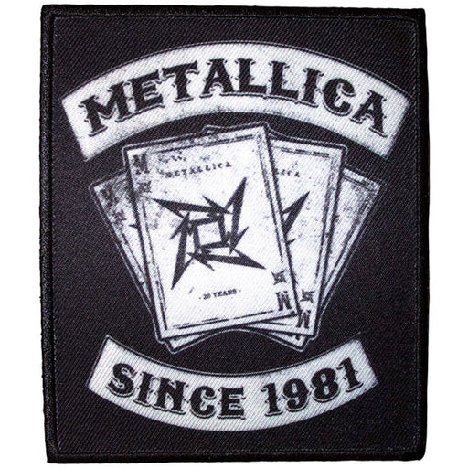 Patch - Metallica - 30th Anniversary Playing Card