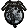 Patch - Metallica - Justice Mono Cut-Out