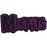 Patch - Misfits - Purple Border Logo