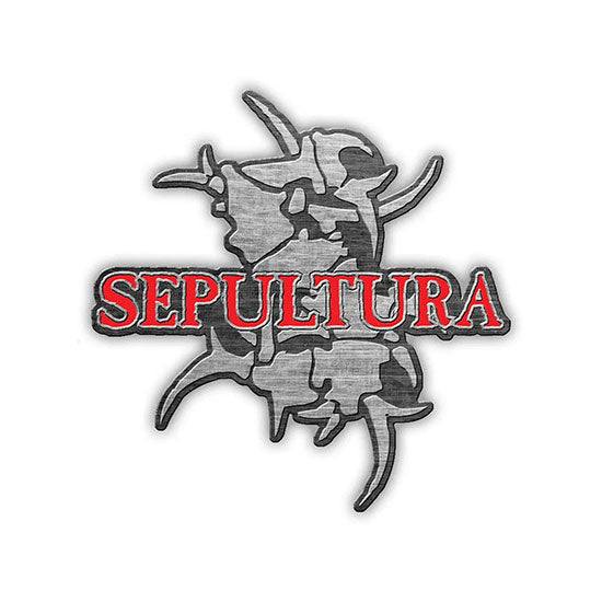 Pin Badge - Sepultura - Logo and Tribal S