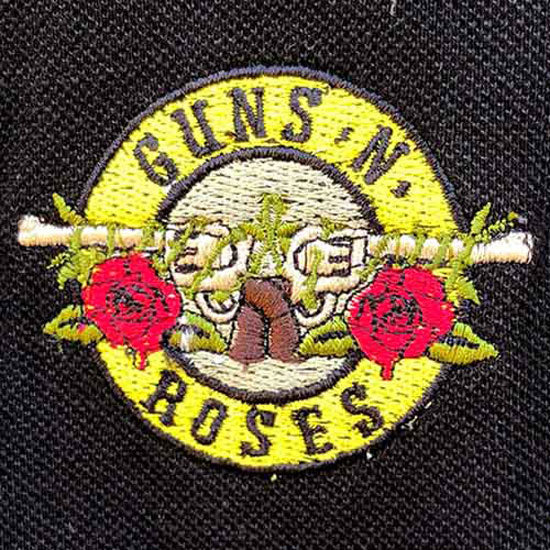 Polo Shirt - Guns N Roses - Classic Logo - Embroidery