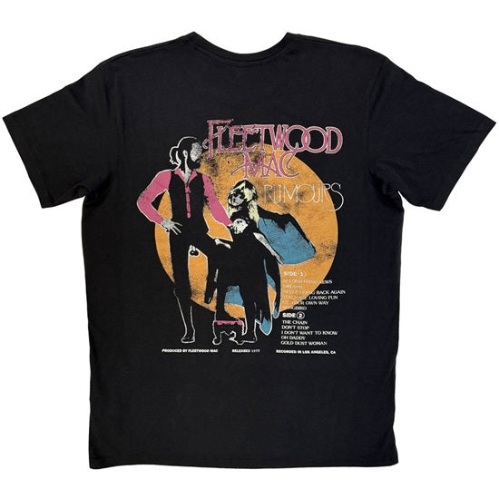 Premium Carbon Tee - Fleetwood Mac - Rumors - Back