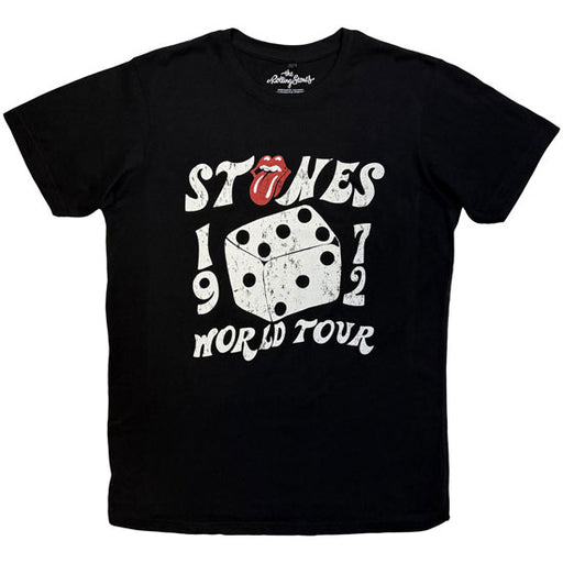Premium Carbon Tee - The Rolling Stones - Dice Tour '72