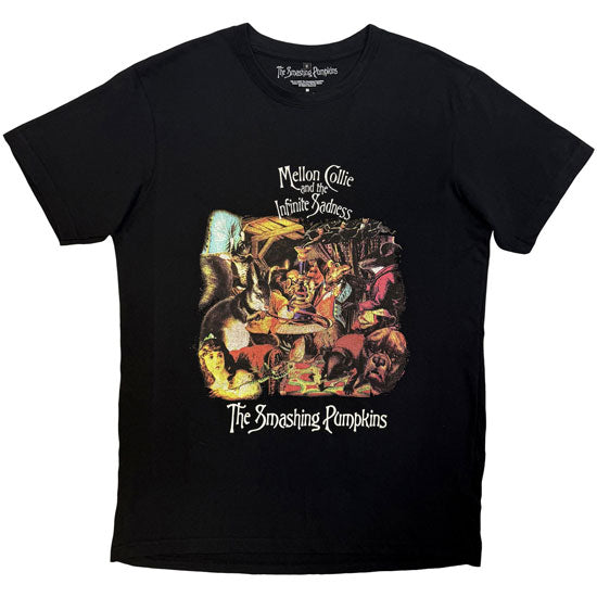 Premium Carbon Tee - The Smashing Pumpkins - Mellon Collie Animals - Front