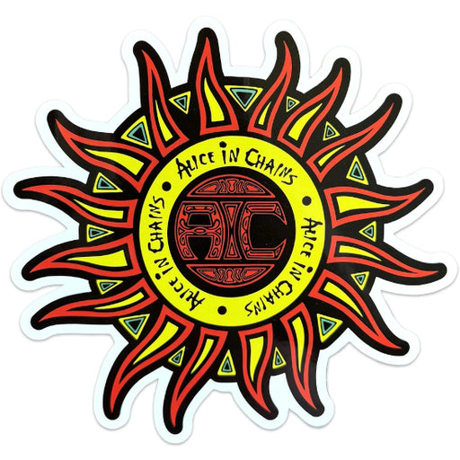 Sticker - Alice in Chains - Sun Logo
