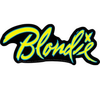 Sticker - Blondie - Logo