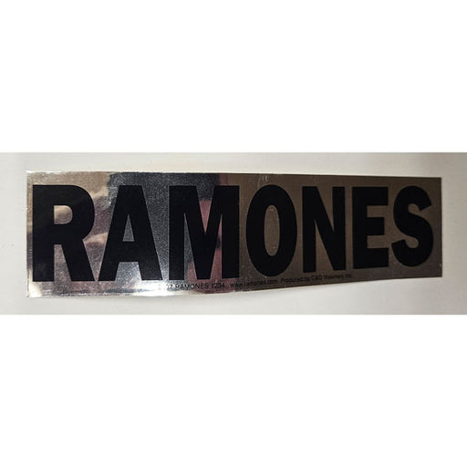 Sticker - Ramones - Chrome Logo