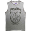 Tank Top - Black Sabbath - The End Mushroom Cloud - Grey