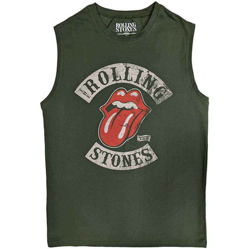 Tank Top - The Rolling Stones - Tour 78 - Army Green