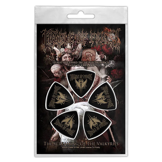 Tri-Tip Guitar Picks - Cradle of Filth - The Screaming of the Valkyries