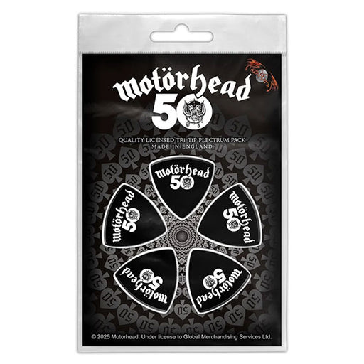 Tri-Tip Guitar Picks - Motorhead - 50