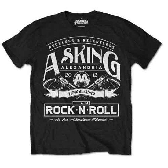T-Shirt - Asking Alexandria - Rock N Roll