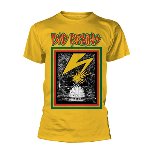  T-Shirt - Bad Brains - Capitol on Yellow