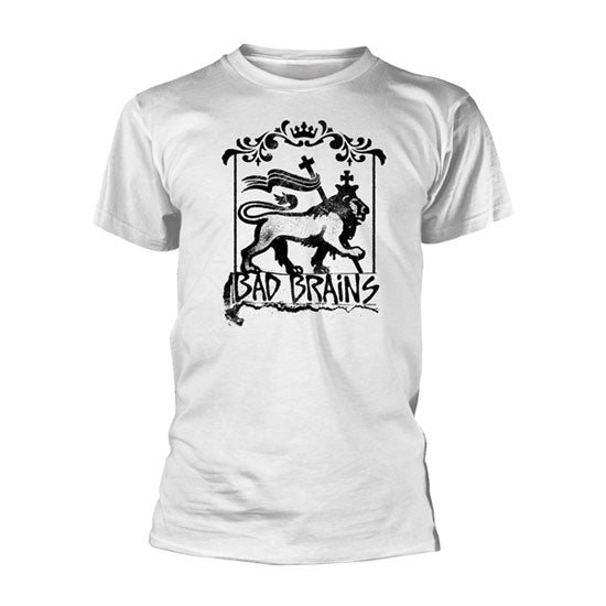 T-Shirt - Bad Brains - Lion - White