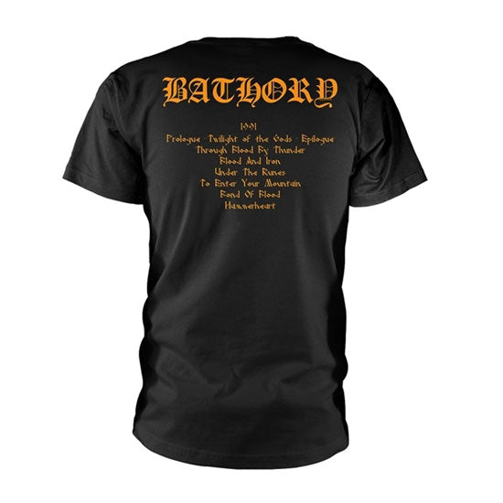 T-Shirt - Bathory - Twilight of the Gods - Back