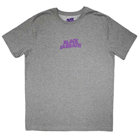 T-Shirt - Black Sabbath - Mini Wavy Logo - Grey