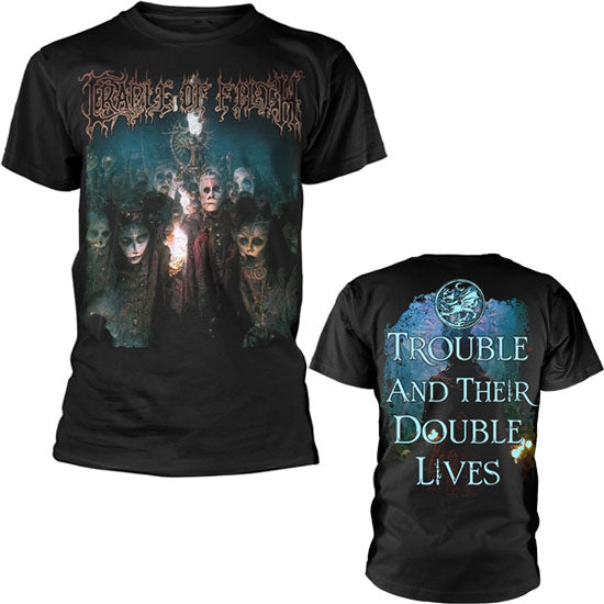 T-Shirt - Cradle of Filth - Trouble and Their Double Lives