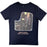 T-Shirt - David Bowie - Ziggy Stardust - Navy Blue