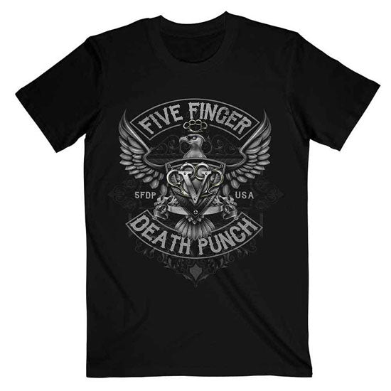 T-Shirt - Five Finger Death Punch - Howe Eagle Crest