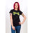 T-Shirt - Ghost - Green Keyline Logo - Skinny Fit - Lady - Model