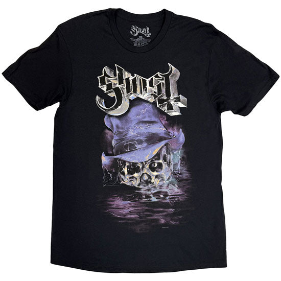 T-Shirt - Ghost - Skeletour Admat - '25 Europe Tour Dates - Front
