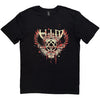T-Shirt - HIM - Wings Splatter