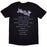 T-Shirt - Judas Priest - Angel of Retribution - Tracklist - Back