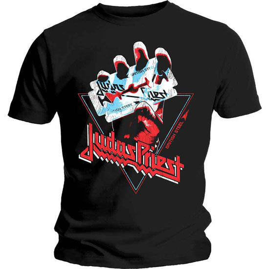 T-Shirt - Judas Priest - British Steel Hand Triangle