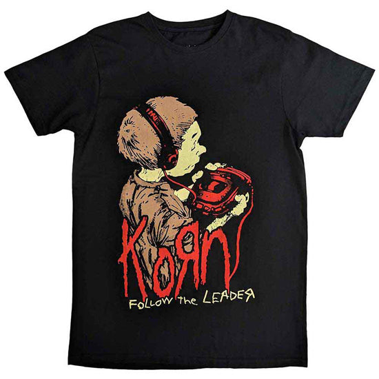 T-Shirt - Korn - Follow the Leader - With Back Print - Front