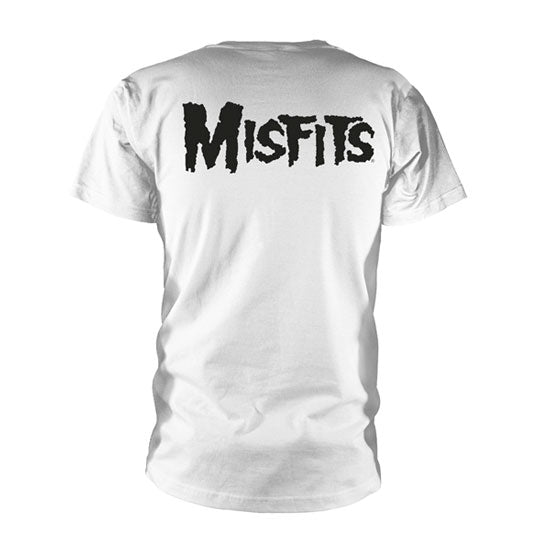 T-Shirt - Misfits - All Over Skull - White - Back