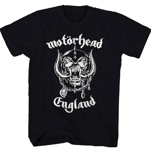 T-Shirt - Motorhead - England - Front Print Only