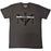 T-Shirt - Nine Inch Nails - Icon and Logo - Charcoal Grey