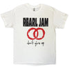 T-Shirt - Pearl Jam - Don't Give Up - White