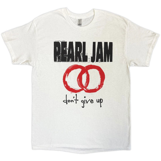T-Shirt - Pearl Jam - Don't Give Up - White