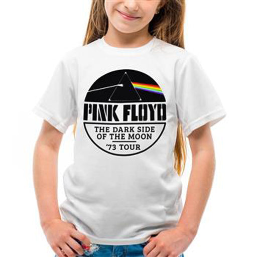 T-Shirt - Pink Floyd - DSOTM '73 Tour - White - Kids