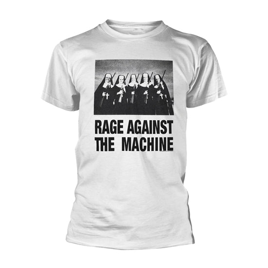 T-Shirt - Rage Against The Machine - Nuns And Guns - White - Front