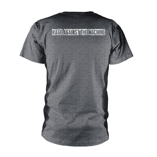 T-Shirt - Rage Against The Machine - Who laughs last? - Grey - Back