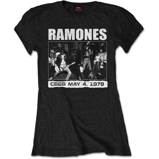 T-Shirt - Ramones - CBGB 1978 - Lady