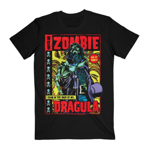 T-Shirt - Rob Zombie - Dragula Comic