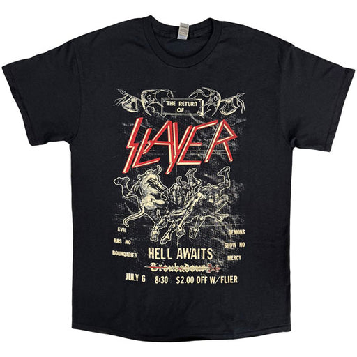 T-Shirt - Slayer - Vintage Flier