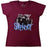 T-Shirt - Slipknot - Goat Logo Demon - Maroon - Lady - Front