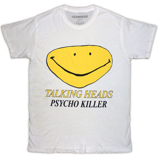 T-Shirt - Talking Heads - Psycho Killer - White